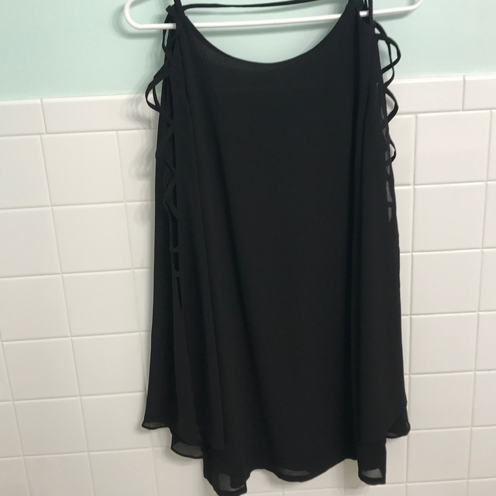 Black long sleeve dress